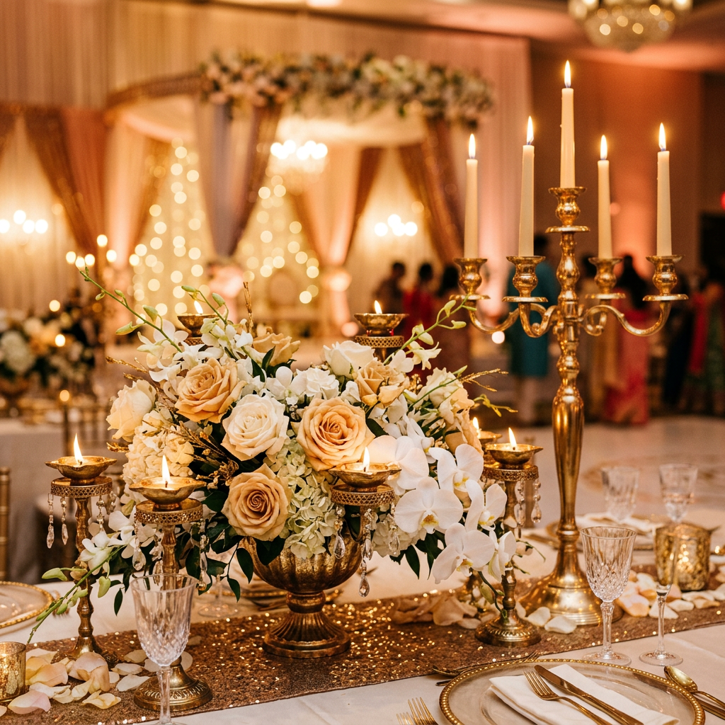 Elegant event decoration by Subhaarambh Events